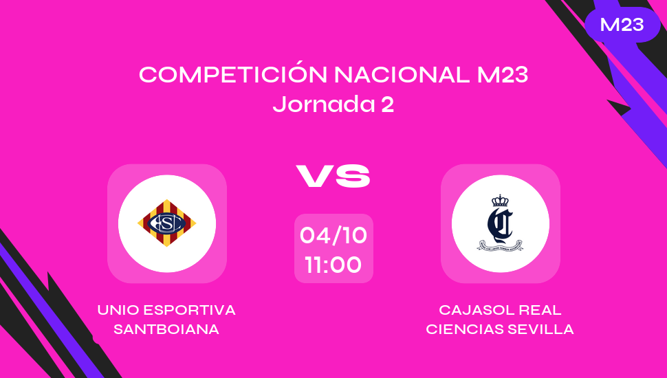 Imagen del video: UNIO ESPORTIVA SANTBOIANA vs CAJASOL REAL CIENCIAS SEVILLA